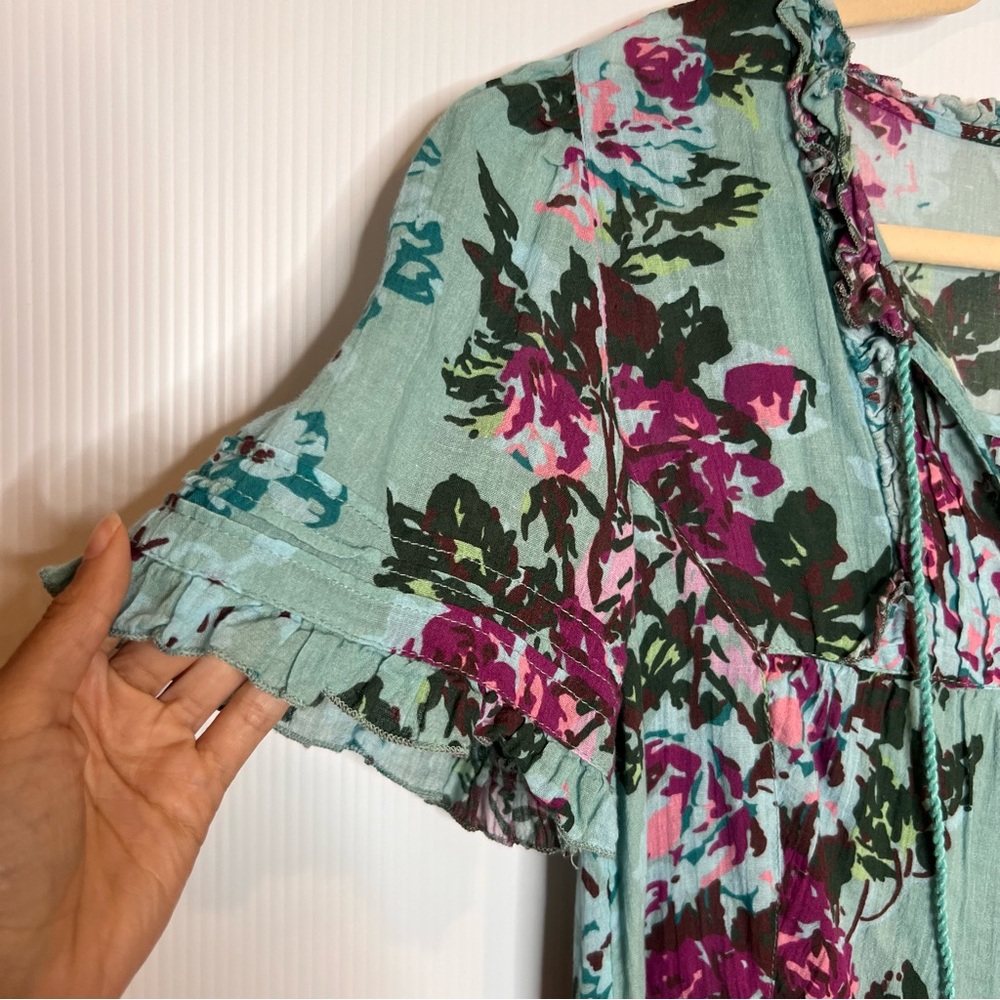 SUNDANCE Floral Province‎ Stroll Mini Dress. Size PXS - Picture 4 of 8